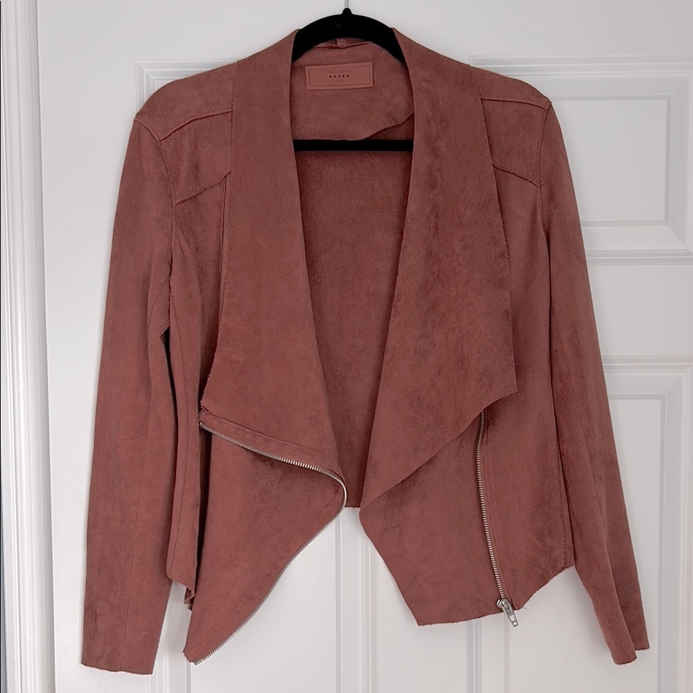 BlankNYC soft suede-like jacket